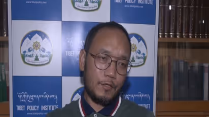 Tsewang Dorjee, a research scholar at the Tibet Policy Institute (Photo/ANI)