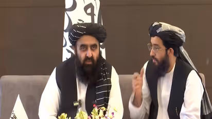 Afghanistan's Foreign Minister Amir Khan Muttaqi (Photo/ANI)