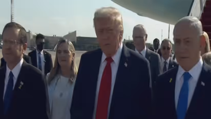 US President Donald Trump with Israeli PM and President (Photo/ US Government)