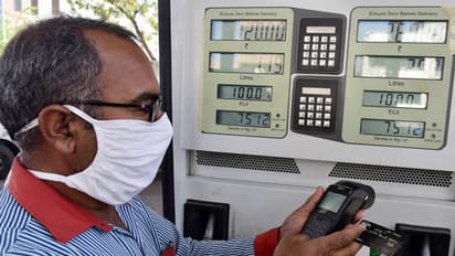 A person making fuel payment from a card (File Photo/ANI) 