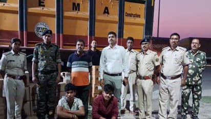 Police seized 915 litres of liquor in Bihar (Photo/Kaimur District Administration)