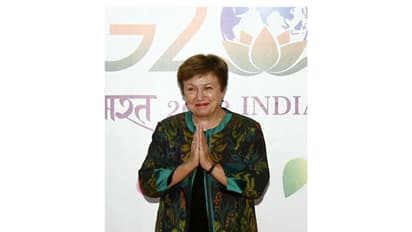 Kristalina Georgieva, Managing Director, IMF (File Photo/ANI)