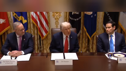 US President Donald Trump 