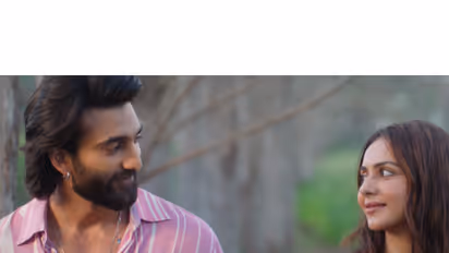 Meezaan Jafri and Rakul Preet Singh (Image source: YouTube@T-Series)