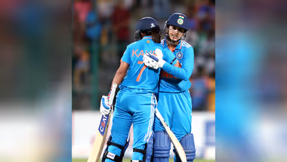 Harmanpreet Kaur and Smriti Mandhana (Photo: ANI)