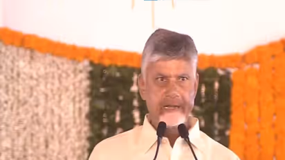 Andhra Pradesh CM N Chandrababu Naidu. (File photo/ANI)