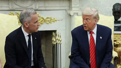 Canadian Prime Minister Mark Carney/US President Donald Trump 