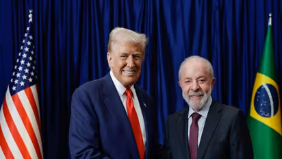 United States President Donald Trump (left) along with Brazilian President Luiz Inacia Lula da Silva (Photo/X@LulaOficial)