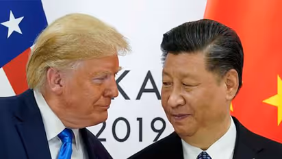 US President Donald Trump with China's President Xi Jinping (File photo/Reuters)
