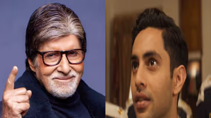 Amitabh Bachchan (Photo/ANI) Agastya Nanda in 'Ikkis' trailer (Photo/YouTube@MaddockFilms)