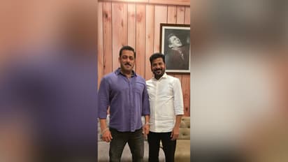 Salman Khan, Telangana CM Revanth Reddy (Image source: Telangana CMO)