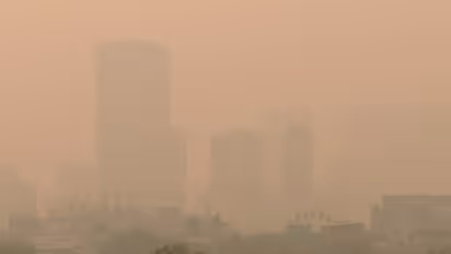 Air quality remained poor in the National Capital (Photo/ANI)
