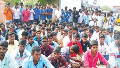 பேருந்து கட்டண உயர்வை கண்டித்து கல்லூரி மாணவர்கள் மூன்றாவது நாளாக போராட்டம்...