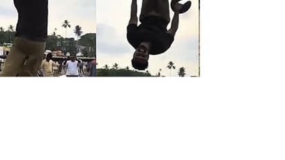 ഞെട്ടിക്കുന്ന അഭ്യാസ പ്രകടനവുമായി ടൊവിനോ, വീഡിയോ