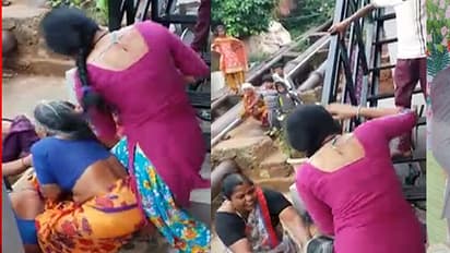 (Video)ಪತಿಗಾಗಿ ಪರಸ್ಪರ ಜಡೆ ಹಿಡಿದು ಬಡಿದಾಡಿಕೊಂಡ ಪತ್ನಿಯರು!