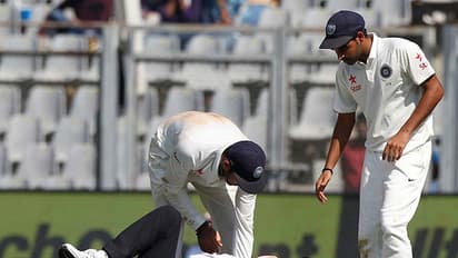 ಅಂಪೈರ್'ಗೆ ಬಾಲ್'ನಿಂದ ಹೊಡೆದ ಭುವಿ