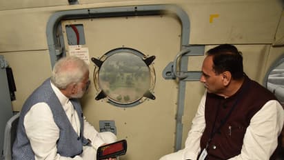 ಪ್ರಧಾನಿಯಿಂದ ಗುಜರಾತ್ ಪ್ರವಾಹ ಸ್ಥಿತಿ ಅವಲೋಕನ;ಸಂತ್ರಸ್ಥರಿಗೆ 2 ಲಕ್ಷ ರೂ ಘೋಷಣೆ