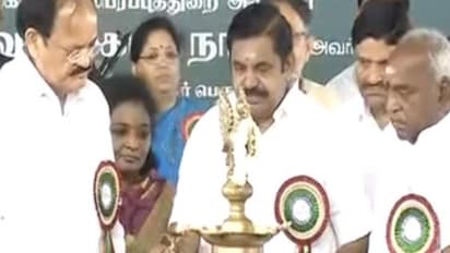 தொடங்கியது மெட்ரோ சேவை திட்டம் - முதல்வர் எடப்பாடி குத்து விளக்கேற்றி தொடங்கி வைத்தார்