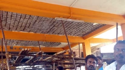 திருவண்ணாமலை பேருந்து நிலையத்தின் உறுதி தன்மையில் சந்தேகம்; ஆய்வு செய்யகோரி பயணிகள் கோரிக்கை...