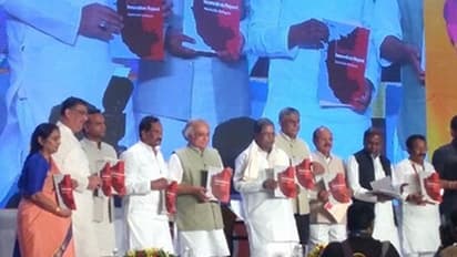 ಕರ್ನಾಟಕ -2025: ಸಿಎಂ ಅನಾವರಣ, ವಸತಿ, ನೀರು, ವಿದ್ಯುತ್, ಶಿಕ್ಷಣಕ್ಕೆ ಆದ್ಯತೆ ಮತ್ತೆ ಗೆದ್ದು ನಮ್ಮಿಂದಲೇ ಜಾರಿ