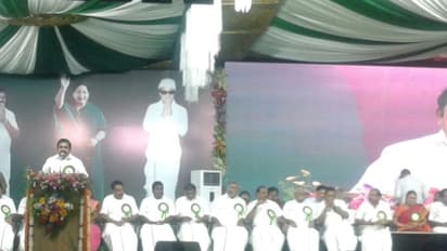 ஆட்சி நிலைக்கக் கூடாது என எண்ணுபவர் கனவு பலிக்காது... நானும் ஓபிஎஸ்ஸும் இரட்டைக் குழல் துப்பாக்கிதான்... அடித்துப் பேசிய எடப்பாடி