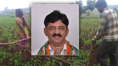 DK Shivakumar gives MP farmer Rs 50k, but he should read this story first
