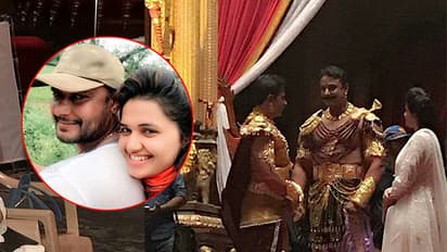 ಕುರುಕ್ಷೇತ್ರ ಶೂಟಿಂಗ್ ಸೆಟ್'ನಲ್ಲಿ ನಟಿ ಪವಿತ್ರ ಗೌಡ ಪ್ರತ್ಯಕ್ಷ! ಇಬ್ಬರ ನಡುವೆ ಸ್ನೇಹ ಇರೋದು ನಿಜಾನಾ?