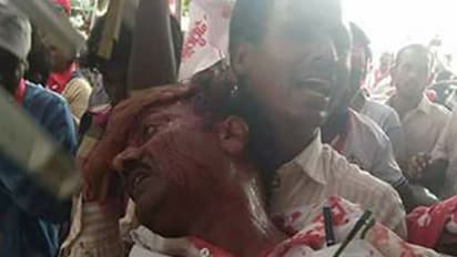 Clashes erupt in Dharna Chowk, Janasena makes a chaotic entry into people’s movement