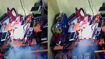 (Video)ನಿಮ್ಮಲ್ಲಿ ಚೈನಾ ಮೇಡ್ ಮೊಬೈಲ್ ಇದ್ರೆ ಎಚ್ಚರ: ಇದ್ದಕ್ಕಿದ್ದಂತೆ ಬ್ಲಾಸ್ಟ್ ಆಗುತ್ತೆ ಮೊಬೈಲ್