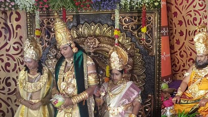 ಮೈ ತುಂಬಾ ಆಭರಣಗಳನ್ನೇ ಧರಿಸಿ ಮದುವೆಯಾದ ಶ್ರೀಧರ ಸ್ವಾಮಿ ಮಗಳು!