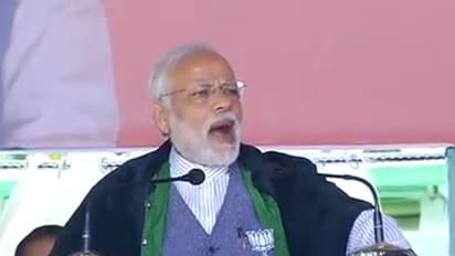 Modi attacks Congress in Manipur rally, promises to end economic blockade