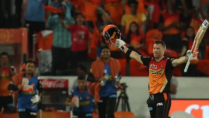 David Warner's 43-ball hundred powers SRH to a comprehensive victory