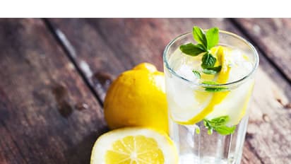 lemon water