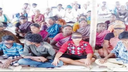 ஐட்ரோகார்பன் திட்டத்தை எதிர்த்து கண்களில் கருப்புத் துணியைக் கட்டிக்கொண்டு போராட்டம்; இது 15-வது நாள்…