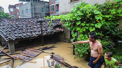 225 killed or missing in China rains; 2.5 lakh people trapped