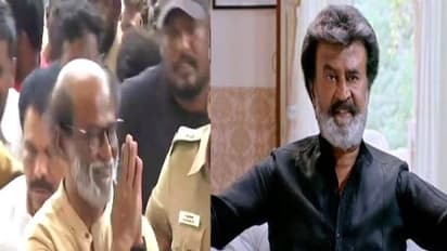 கர்நாடகாவில் காலாவுக்கு வந்திருக்கும் பிரச்சனையை அவங்க சமாளிப்பாங்க; தூத்துக்குடி சந்திப்பின் போது ரஜினி பேட்டி.