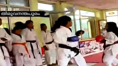 തലസ്ഥാനത്തെ പെൺകരുത്ത്; കരാട്ടെ റെക്കോർഡിനായി ശ്രമം