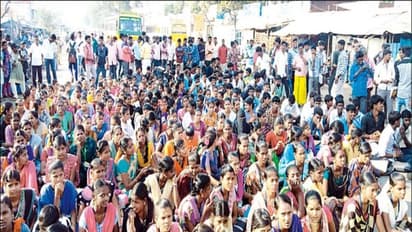 விழுப்புரத்தில் 300-க்கும் மேற்பட்ட கல்லூரி மாணவர்கள் சாலை மறியல் போராட்டம். ஏன்?