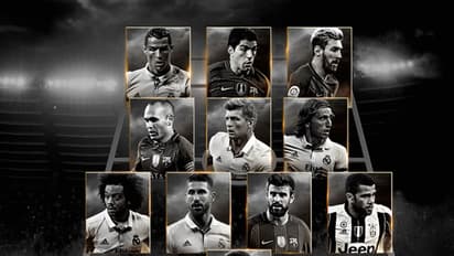 ഫിഫയുടെ ലോക ഇലവനില് സ്പാനിഷ് ആധിപത്യം; പ്രീമിയര് ലീഗില് നിന്നാരുമില്ല