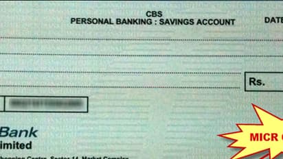 ಚೆಕ್ ವ್ಯವಹಾರವನ್ನು ಅತ್ಯಂತ ಸುರಕ್ಷಿತವಾಗಿಸುವ MICR ಕೋಡ್!