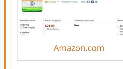 ರಾಷ್ಟ್ರಧ್ವಜ ಮಾದರಿಯ ಕಾಲು ಒರೆಸುವ ಡೋರ್ ಮ್ಯಾಟ್ ಅಮೆಜಾನ್'ನಲ್ಲಿ ಮಾರಾಟ: ದೇಶಾದ್ಯಂತ ಆಕ್ರೋಶ