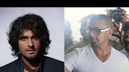 See pics and video: Sonu Nigam shaves his hair off his head as an answer to a fatwa