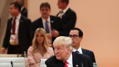 ജി20 ഉച്ചകോടിയില് ട്രംപിന്റെ കസേരയില് മകള് കയറിയിരുന്നതിനെച്ചൊല്ലി വിവാദം