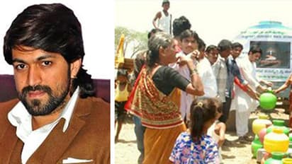 Kannada actor Yash to provide water to 50 drought-hit villages