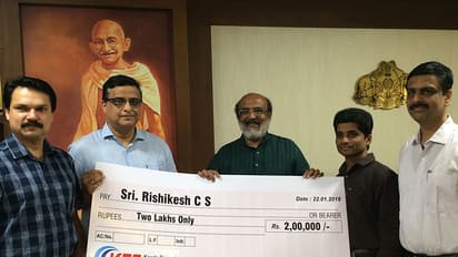 കണ്ടുപിടുത്തങ്ങളുടെ തോഴനായ മുഹമ്മ ഋഷികേശിന് സര്ക്കാര് സഹായം