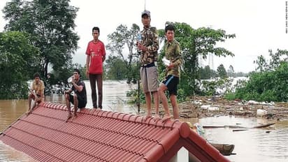 உடைந்தது அணை… வெள்ளத்தில் மூழ்கிய 6 கிராமங்கள்… 100 க்கும் மேற்பட்டோர் மாயம்!!