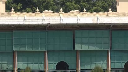 Underground tunnel found under a collapsed house in Srirangapatna