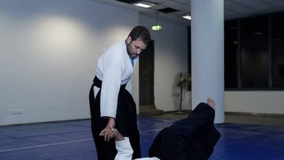 ರಾಹುಲ್ ಗಾಂಧಿ ಐಕಿಡೋ ಮಾಡುವ ಫೋಟೋ ಬಹಿರಂಗ