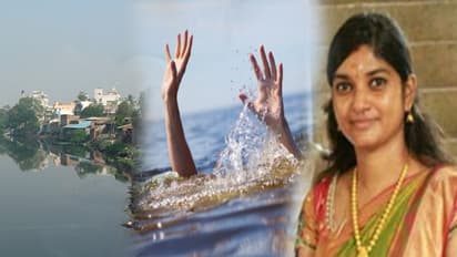 ரயிலில் இருந்து கூவத்தில் குதித்த இளம்பெண்! கணவனின் கள்ளக்காதலால் நடந்த விபரீதம்...