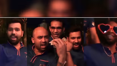 MI viral video: Rohit, Pollard & others dance to 'Tonight's gonna be a good night'